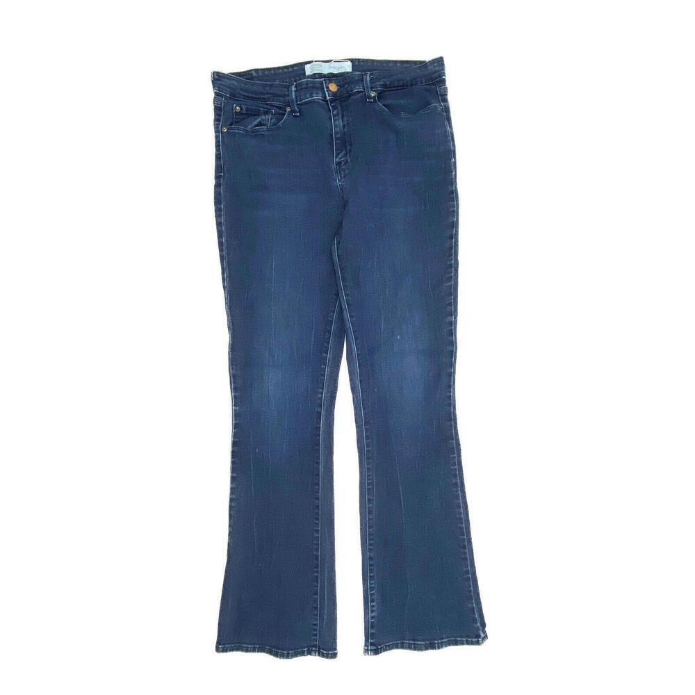 Signature by Levi Strauss Mid Rise Bootcut Women's size 10 Dark Blue Denim Jeans